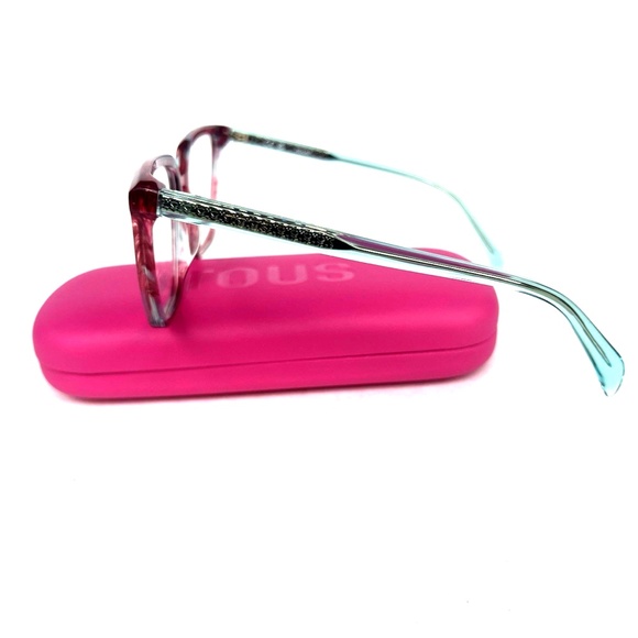 New TOUS Frames VTOB55 VC7 Eyeglasses Size 53 16 135 Pink Women Acetate - Picture 2 of 11